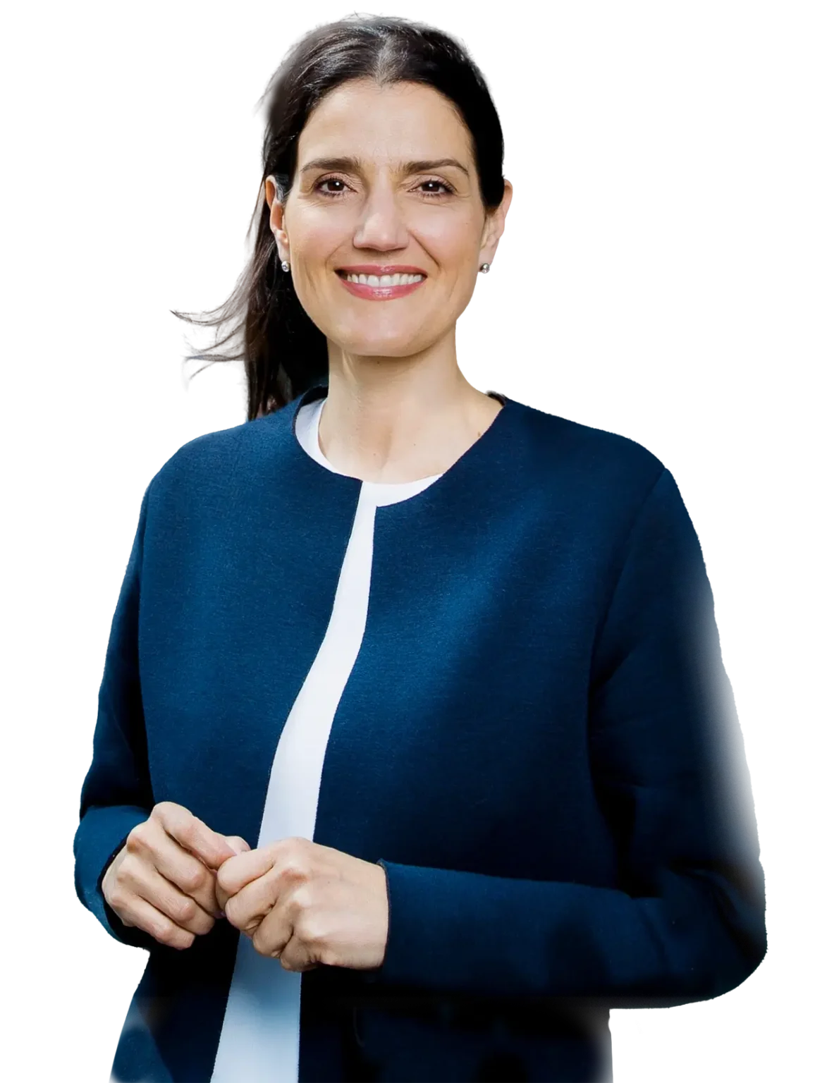Irena Mila Steinmeier, Business Coach aus Düsseldorf, Porträt für die mobile Ansicht